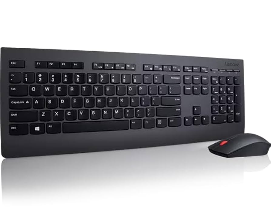 Lenovo 100 Wireless Keyboard and Mouse Combo