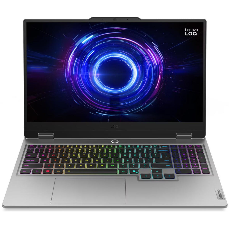 Lenovo LOQ 15IRX10 Gaming Laptop - Intel Core i7-14700HX, 15.6" FHD 144Hz Display, 16GB DDR5 RAM, 512GB PCIe SSD, NVIDIA RTX 4060 8GB, Windows 11 Home