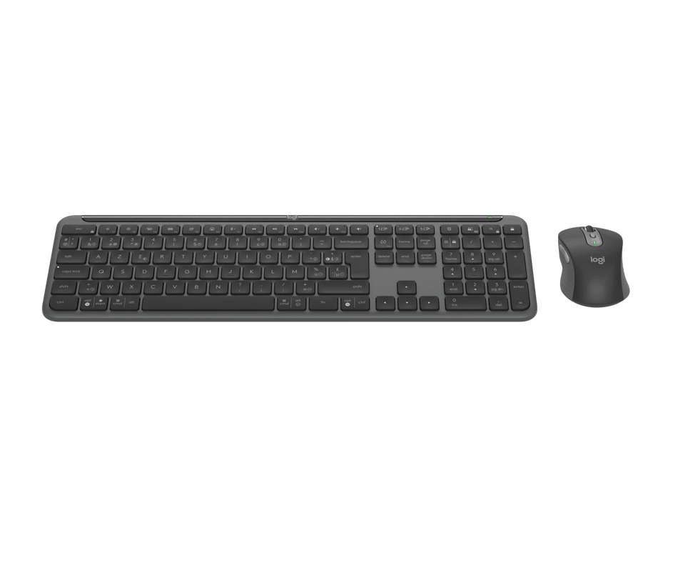 Logitech MK950 Signature Slim Keyboard and Mouse Combo - Graphite