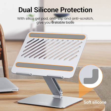 Image 2 for UGREEN Adjustable Laptop Stand (Silver)
