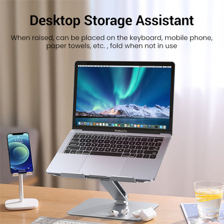 Image 3 for UGREEN Adjustable Laptop Stand (Silver)