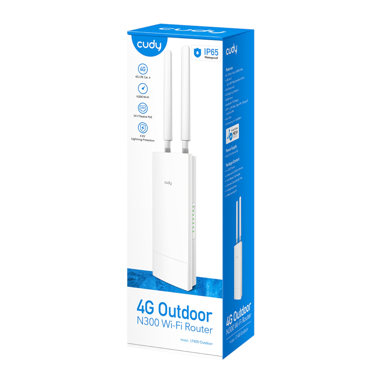 Image 6 for Cudy LT400 4G LTE N300 300Mbps Wi-Fi Outdoor Router