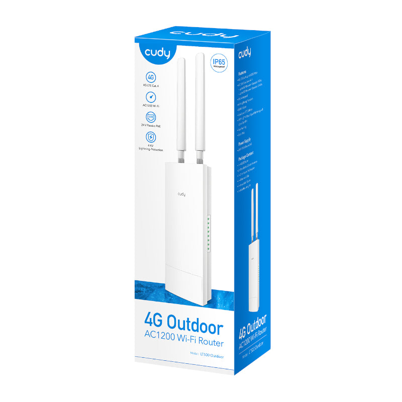 Image 4 for Cudy AC1200 WiFi 4G LTE Cat4 Outdoor Router
