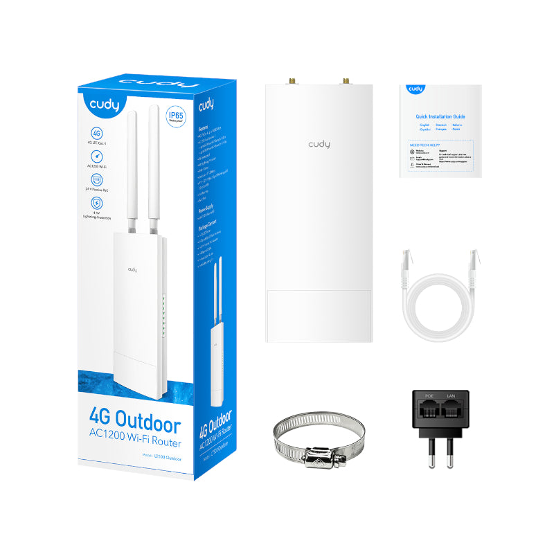 Image 5 for Cudy AC1200 WiFi 4G LTE Cat4 Outdoor Router