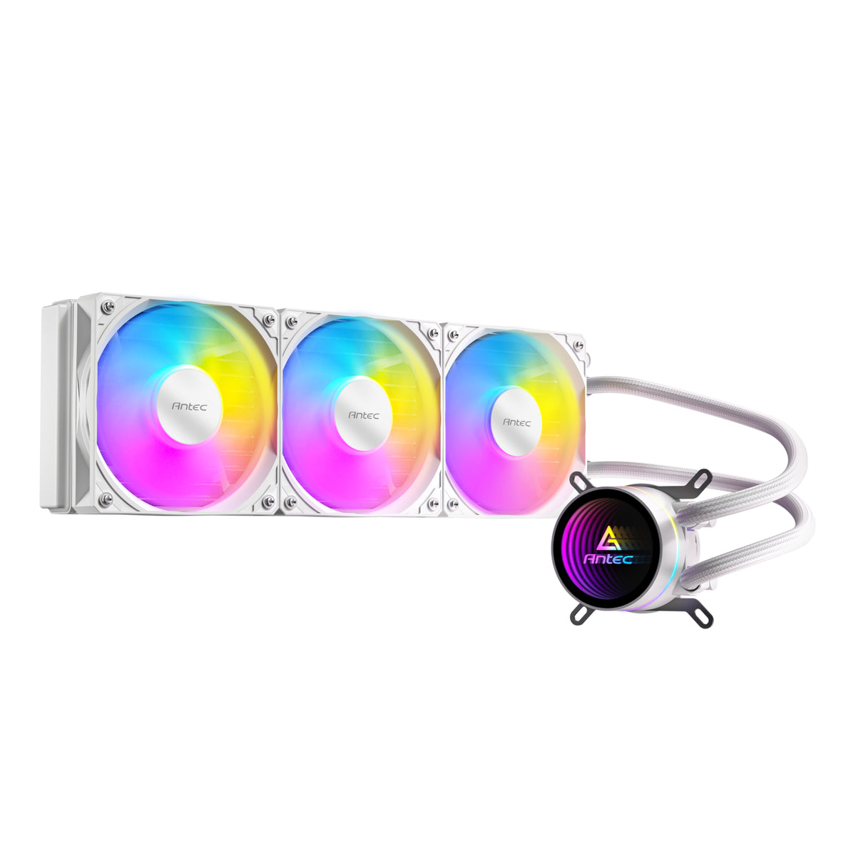 Image 2 for Antec Luna 360 ARGB CPU Liquid Cooler - White