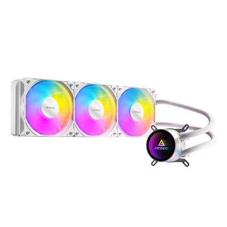 Image 2 for Antec Luna 360 ARGB CPU Liquid Cooler - White