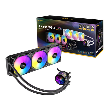 Image 7 for Antec Luna 360 ARGB CPU Liquid Cooler - Black