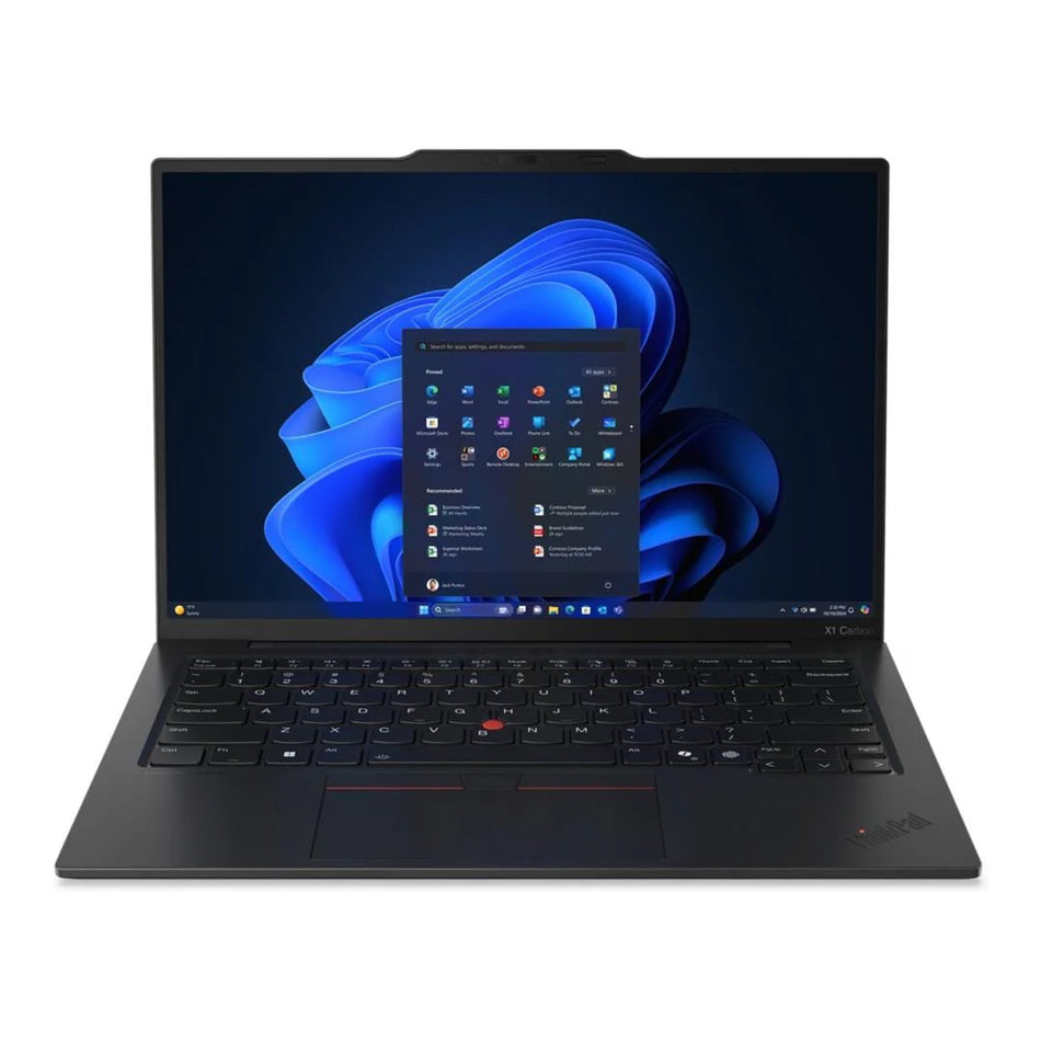 Lenovo ThinkPad X1 Carbon Gen 13 Aura Edition - Intel Core Ultra 7 255U, 14" WUXGA IPS Display, 32GB LPDDR5X RAM, 1TB PCIe SSD, 4G LTE, Windows 11 Pro, 3-Year Premier Support Plus, Black