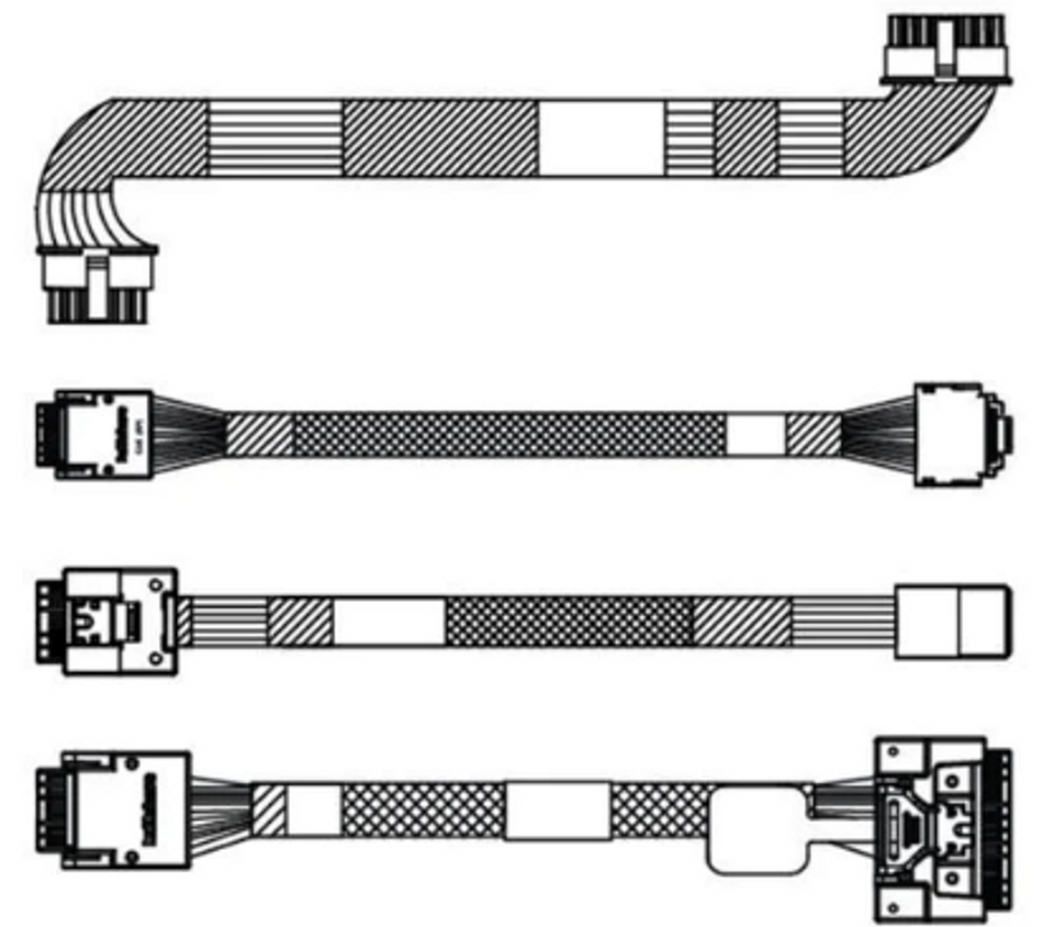 Lenovo ThinkSystem SR630 V2 8x2.5" SAS/SATA Backplane Cable Kit