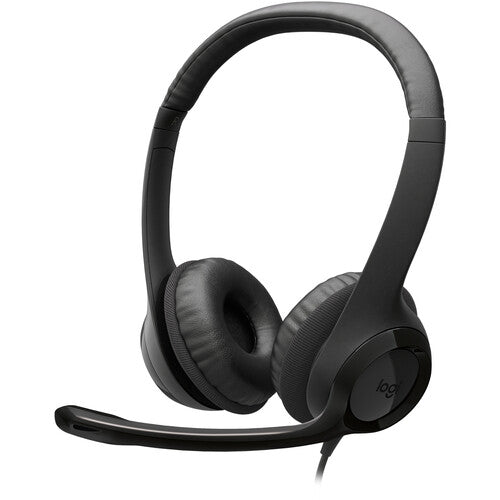 Logitech H390 USB-C Stereo Headset - Black