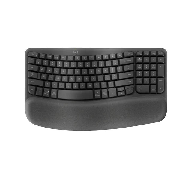 Logitech Wave Keys Wireless Ergonomic Keyboard - 920-012304