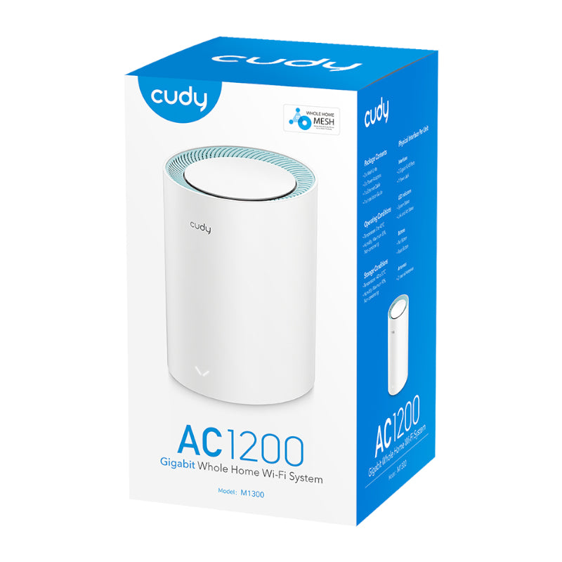 Image 4 for Cudy AC1200 Wi-Fi Mesh Kit 1 Pack With Gigabit