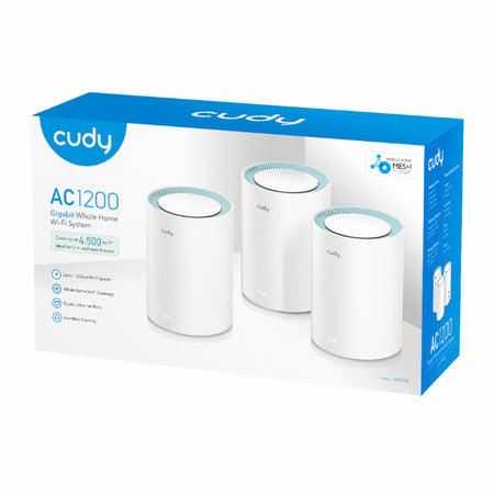 Image 4 for Cudy AC1200 Wi-Fi Mesh Kit 3 Pack With Gigabit