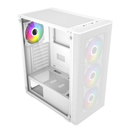 Image 4 for FSP M220 ATX Mid Tower Gaming Chassis - White
