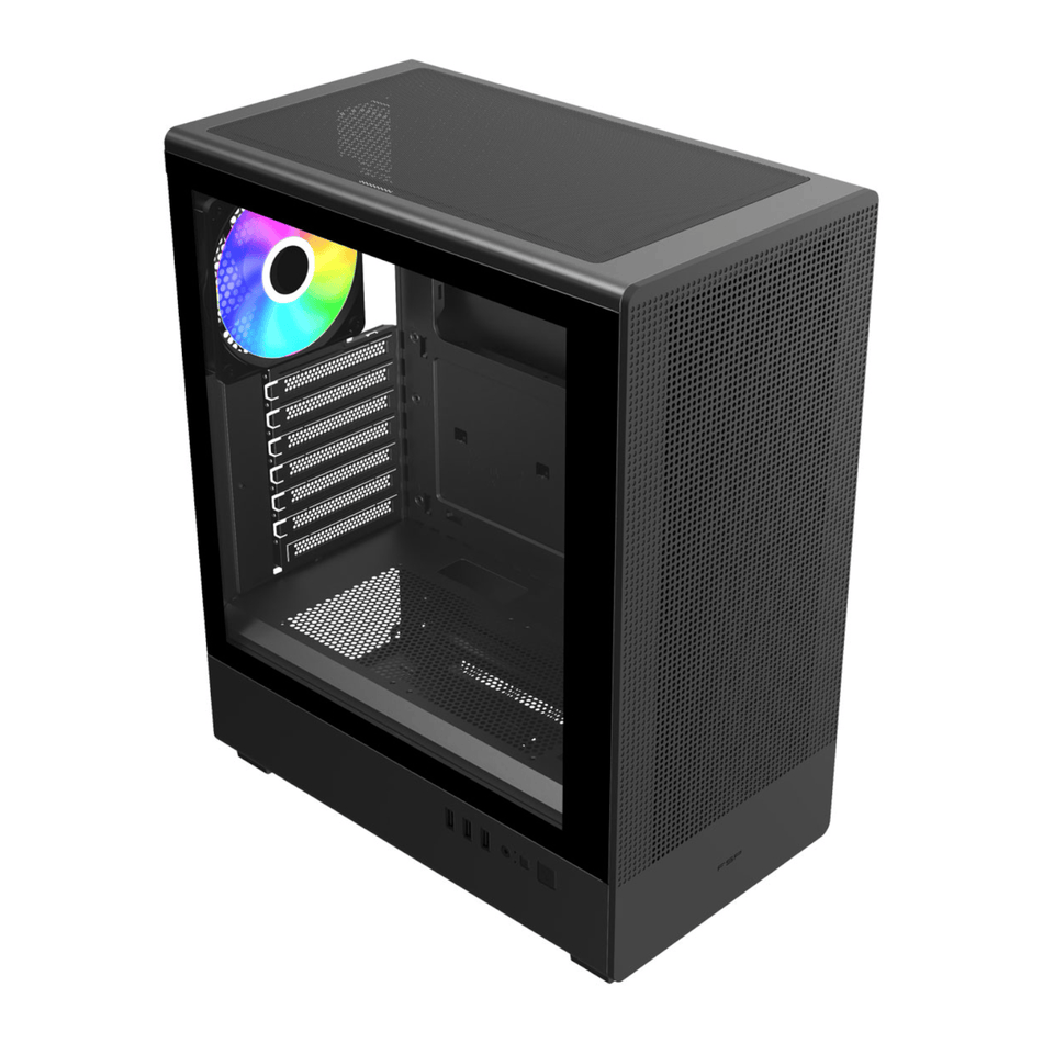 Image 2 for FSP M221-BA ATX Mid Tower Gaming Chassis - Black
