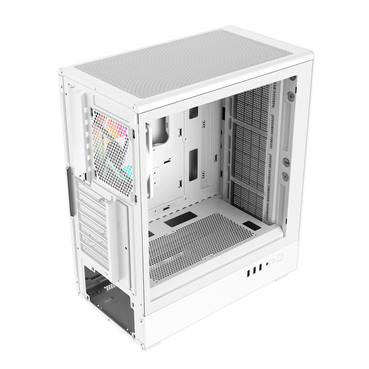 Image 5 for FSP M221 ATX Mid Tower Gaming Chassis - White