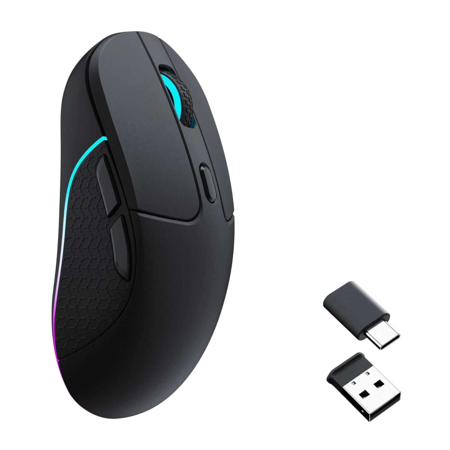 Image 2 for Keychron M3 RGB Wireless Optical Mouse – Black