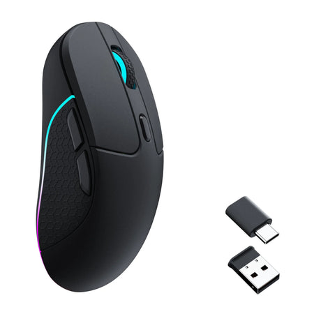 Image 2 for Keychron M3 RGB Wireless Optical Mouse – Black