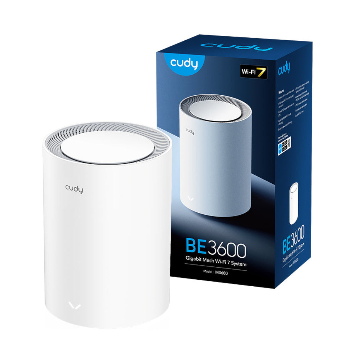 Image 5 for Cudy BE3600 Gigabit Mesh Wi-Fi 7 System - 1 Pack