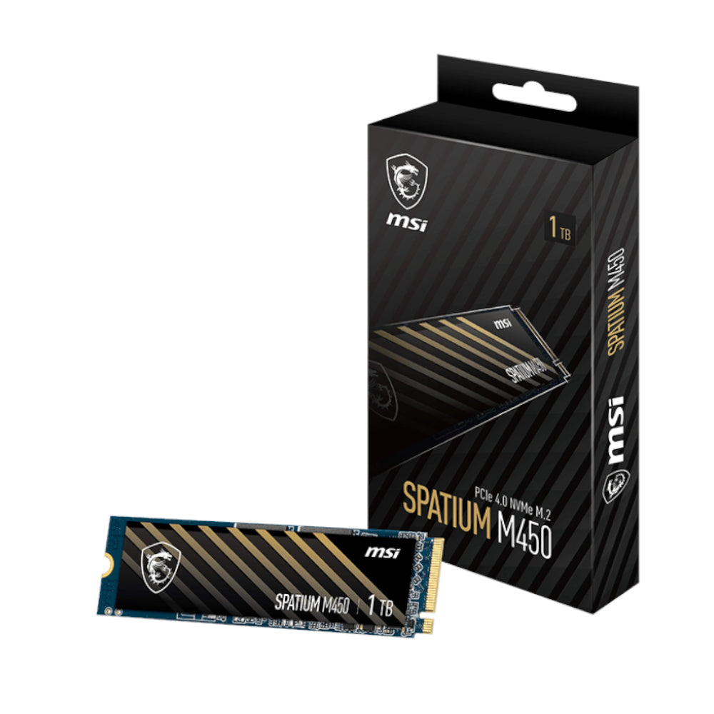 Image 1 for MSI SPATIUM M450 M.2 NVME Gen 4 1TB
