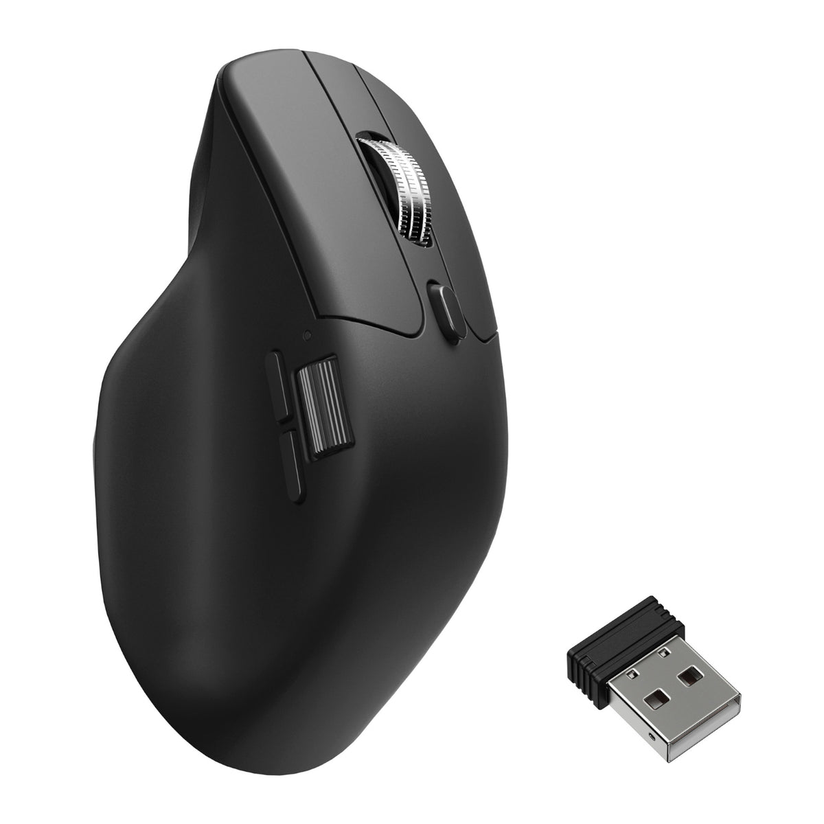 Image 2 for Keychron M6 30000 DPI Wireless Silent Mouse - Black (BT/2.4GHz/Wired)