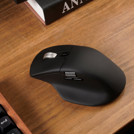 Image 6 for Keychron M6 30000 DPI Wireless Silent Mouse - Black (BT/2.4GHz/Wired)