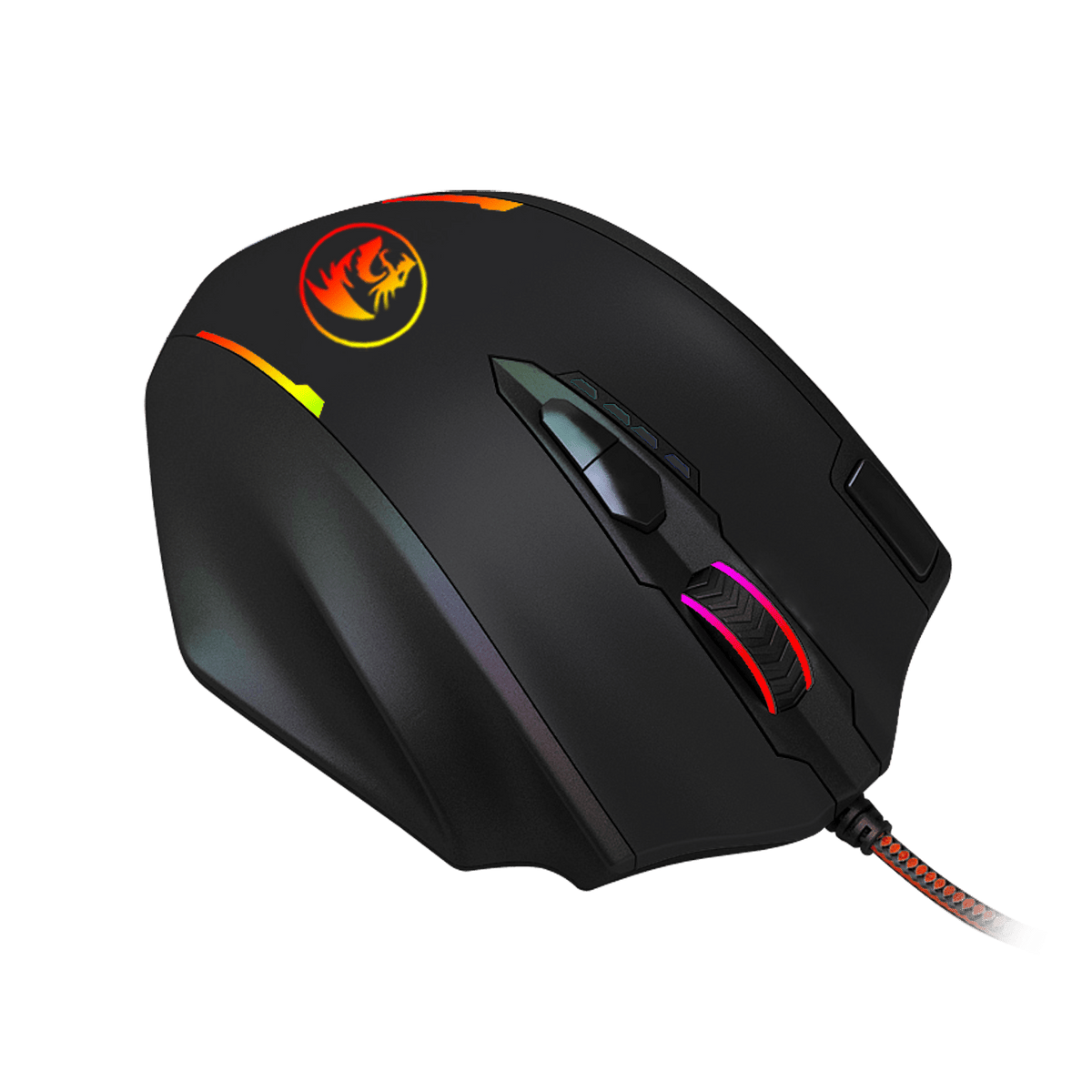 Image 3 for REDRAGON IMPACT 12400DPI MMO Gaming Mouse - Black