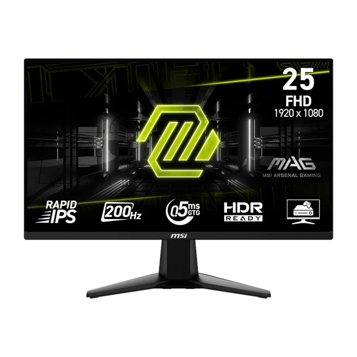 Image 1 for MSI MAG 255F E20 25" FHD 200Hz Rapid IPS Gaming Monitor