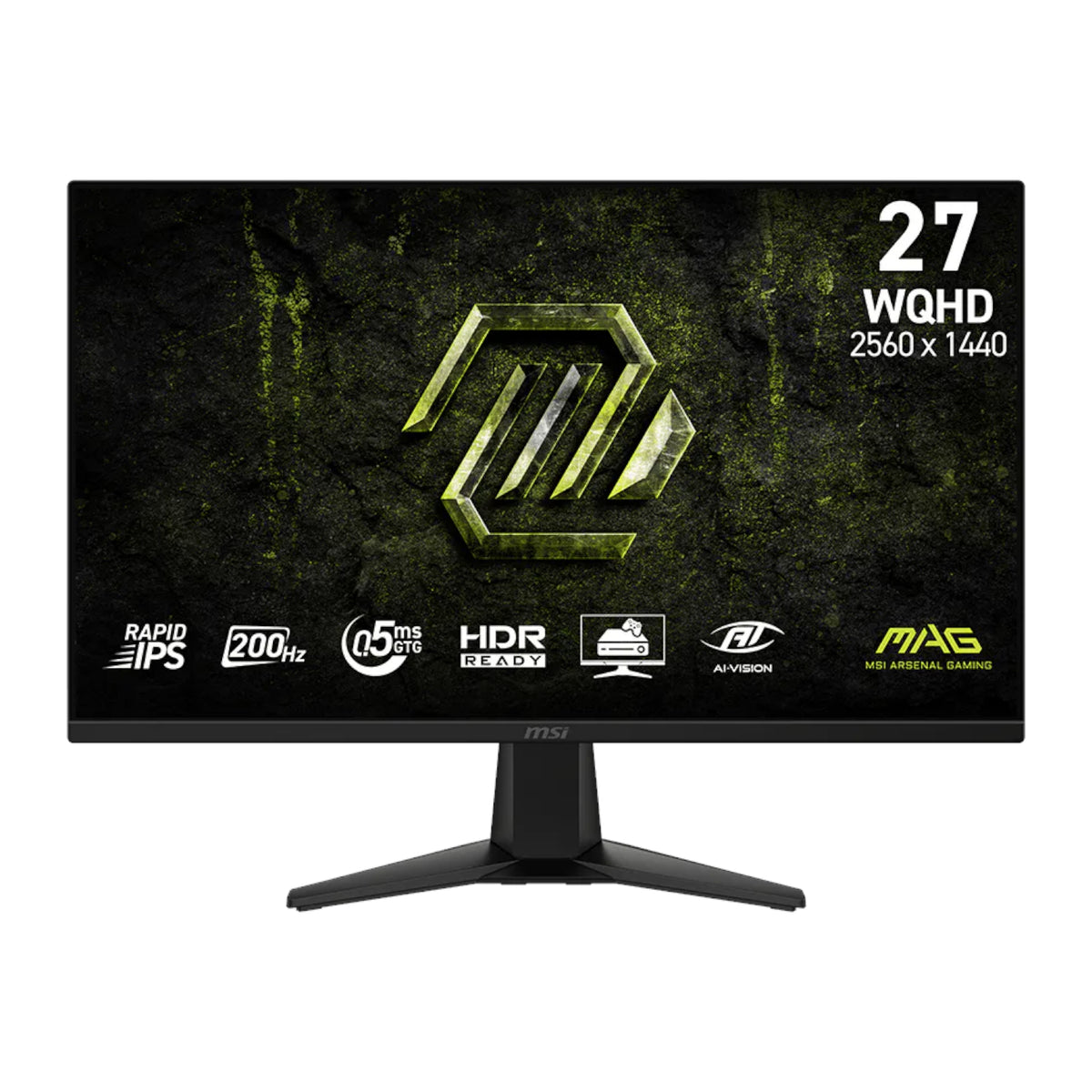 Image 1 for MSI MAG 275QF E20 27" WQHD 200Hz IPS Gaming Monitor