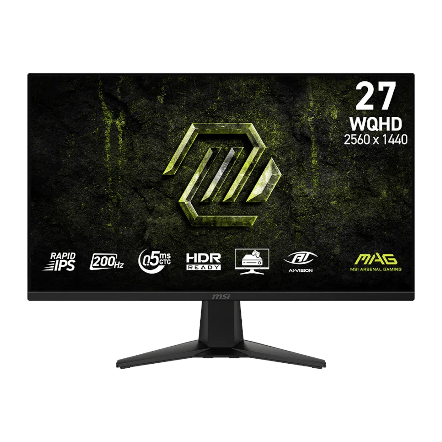Image 1 for MSI MAG 275QF E20 27" WQHD 200Hz IPS Gaming Monitor
