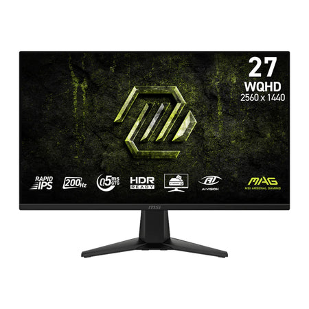 Image 1 for MSI MAG 275QF E20 27" WQHD 200Hz IPS Gaming Monitor