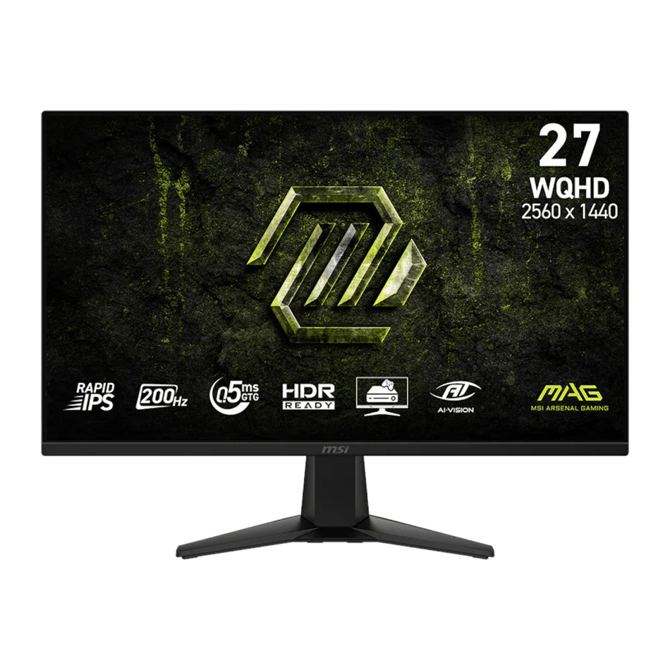 Image 1 for MSI MAG 275QF E20 27" WQHD 200Hz IPS Gaming Monitor