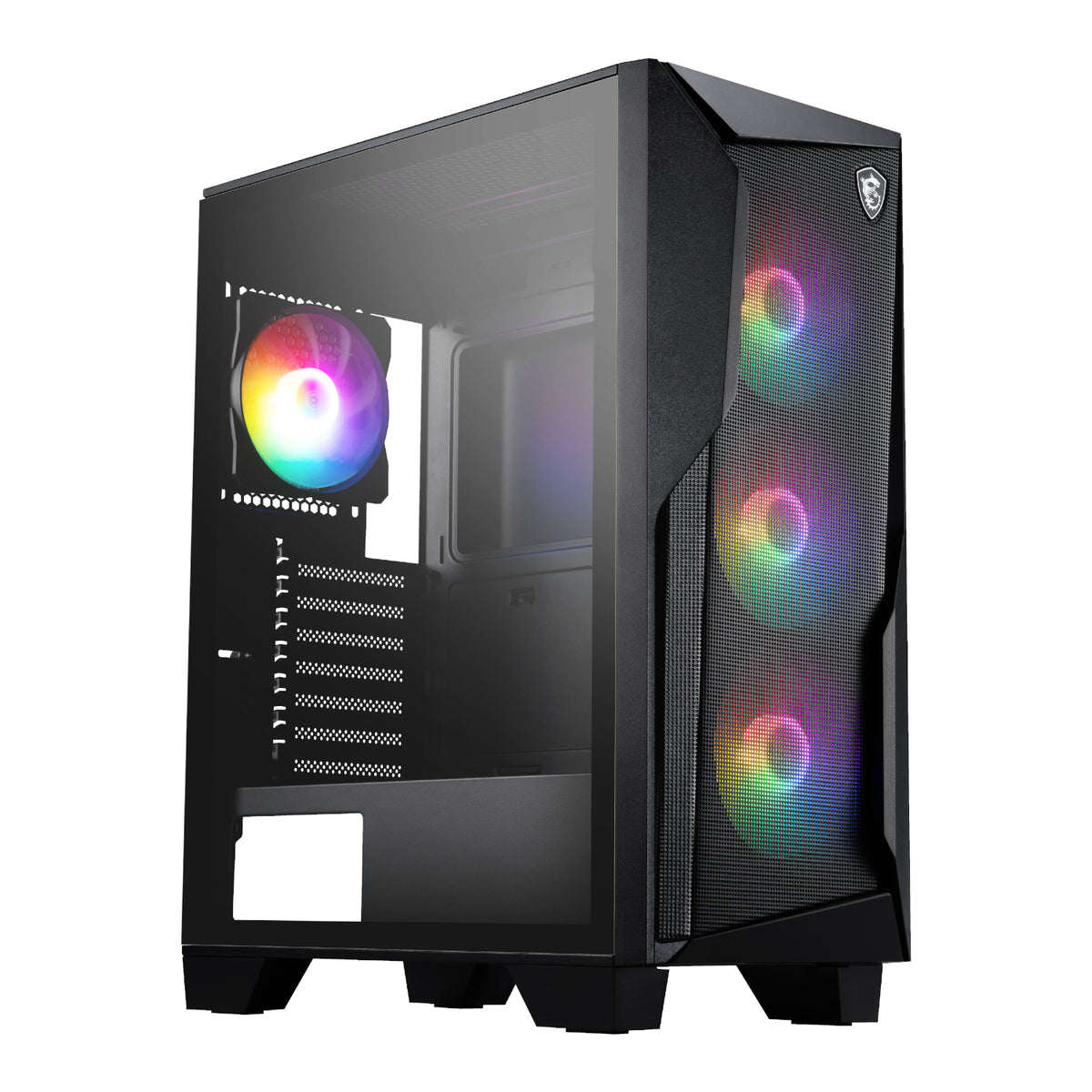 Image 1 for MSI MAG FORGE 130A Airflow ATX Gaming Chassis - Black