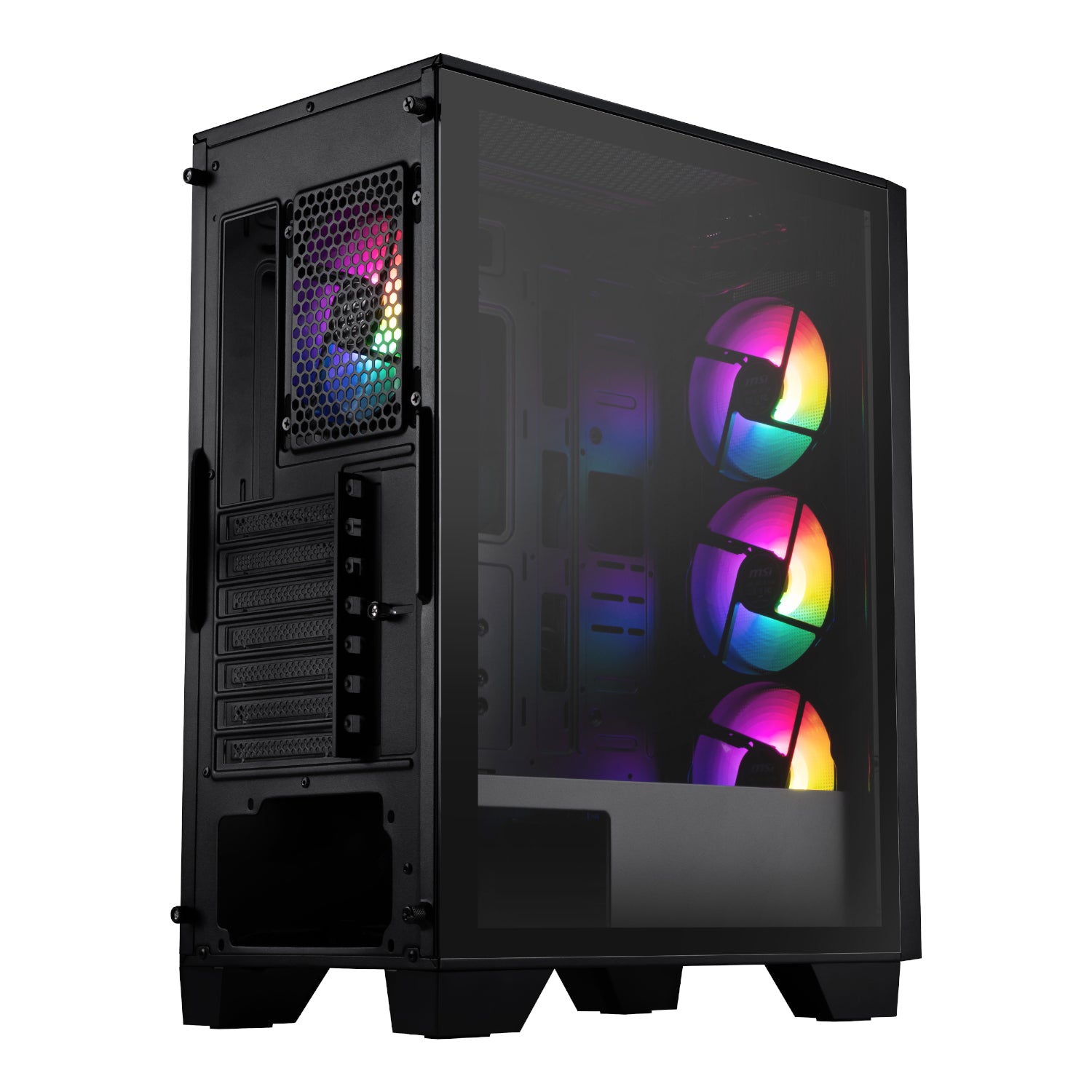 Image 5 for MSI MAG FORGE 130A Airflow ATX Gaming Chassis - Black