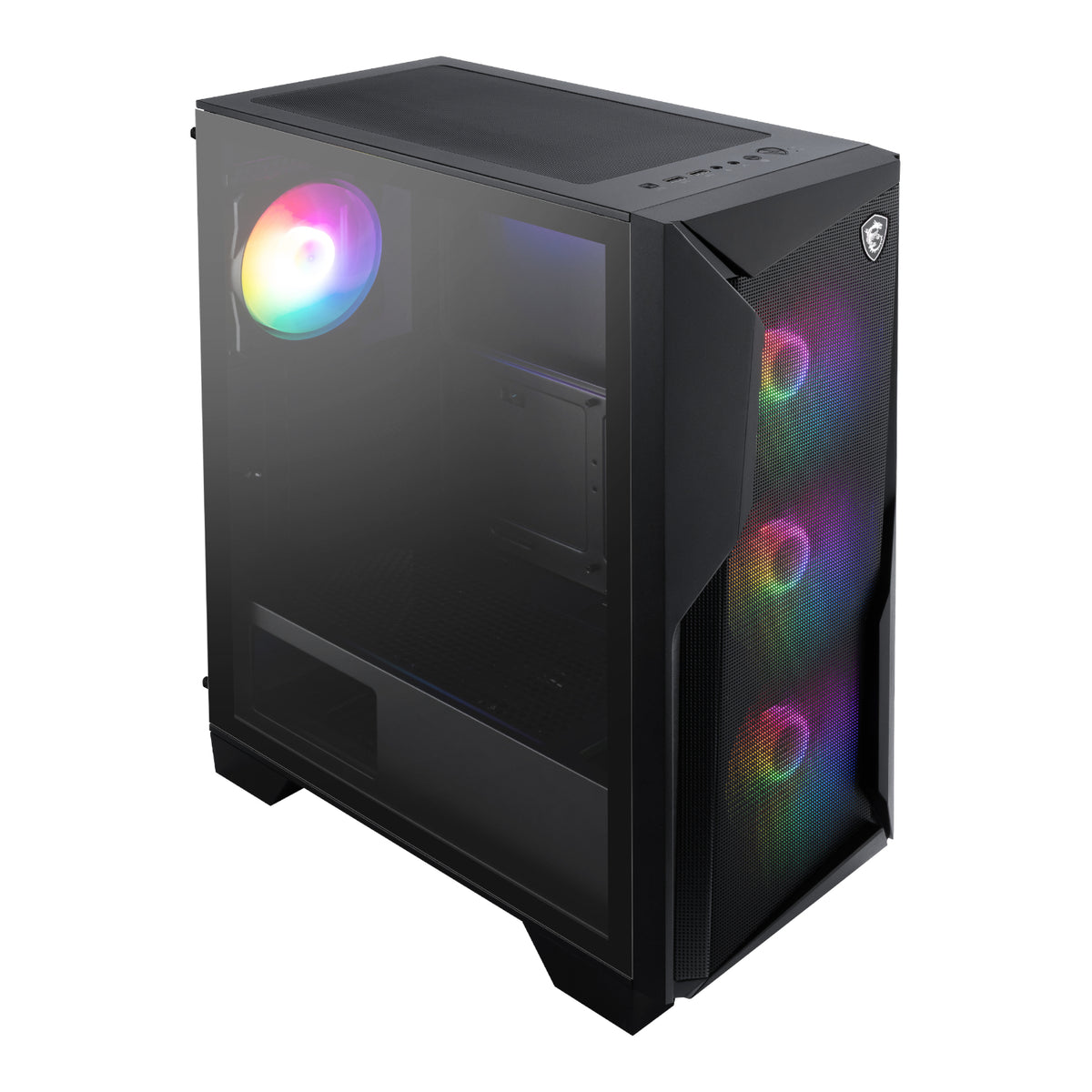 Image 3 for MSI MAG FORGE 130A Airflow ATX Gaming Chassis - Black