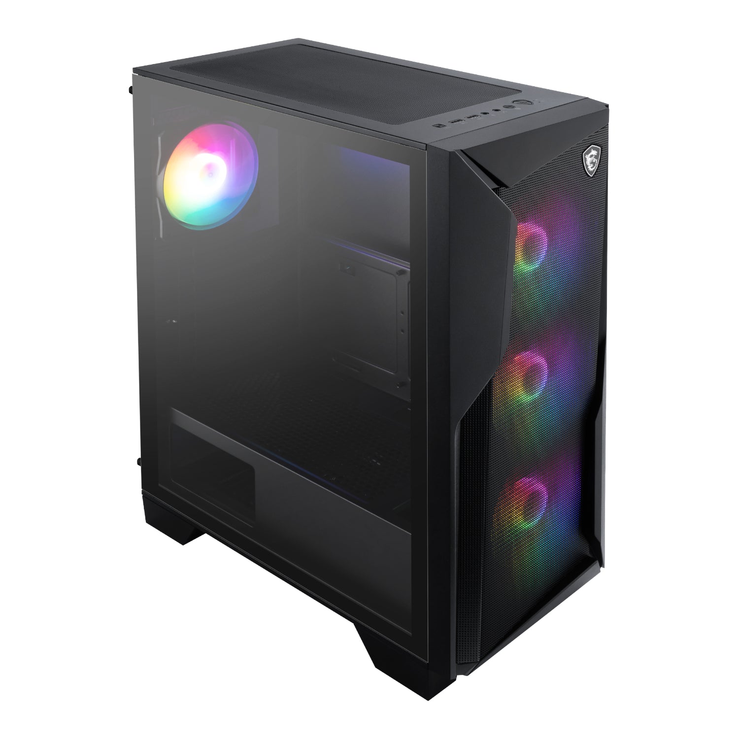 Image 3 for MSI MAG FORGE 130A Airflow ATX Gaming Chassis - Black