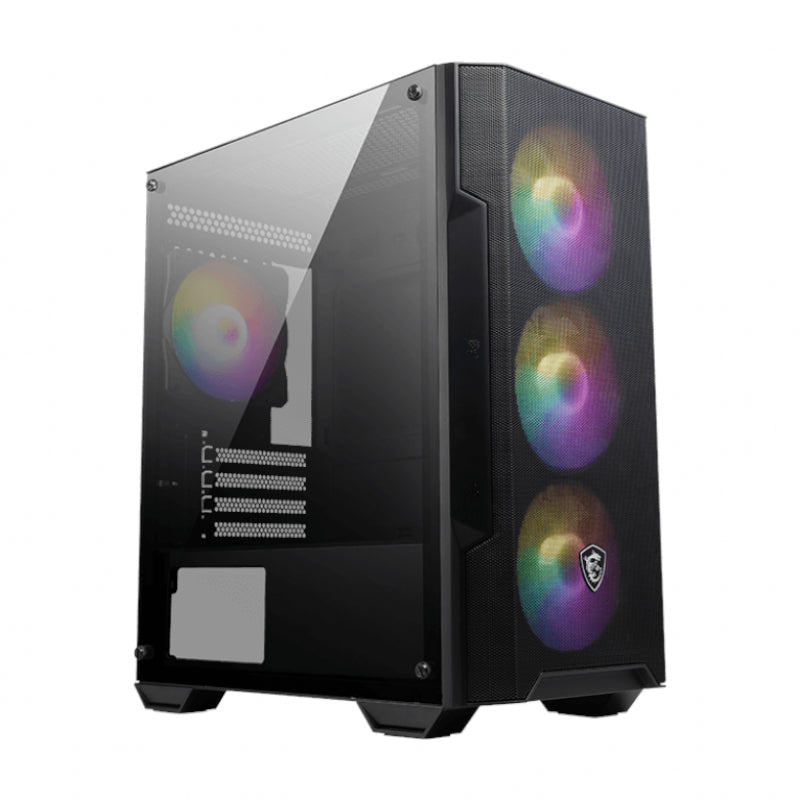 Image 1 for MSI MAG FORGE M100A mATX RGB GAMING CASE