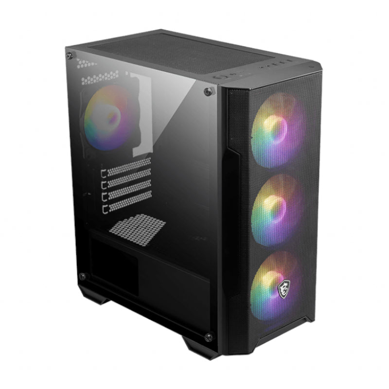 Image 2 for MSI MAG FORGE M100A mATX RGB GAMING CASE