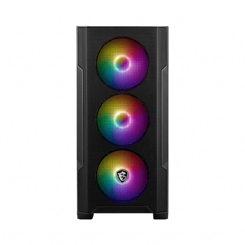 Image 3 for MSI MAG FORGE M100A mATX RGB GAMING CASE