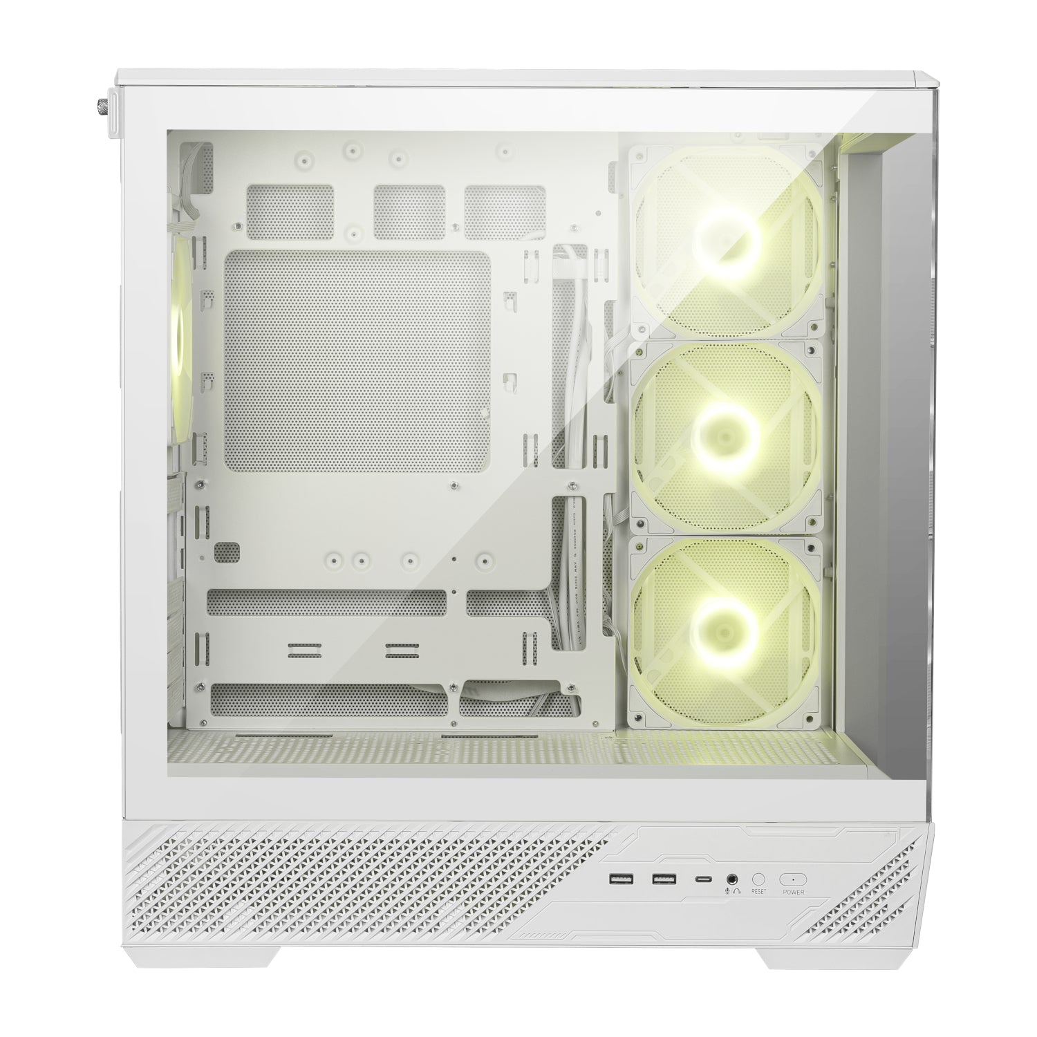 Image 6 for MSI MAG PANO 130R PZ ATX Gaming Chassis - White