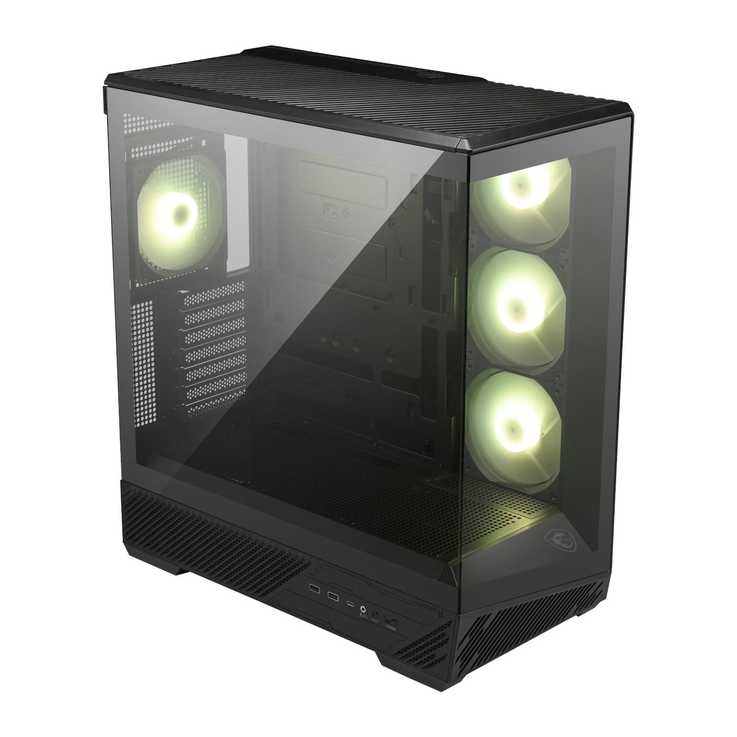 Image 4 for MSI MAG PANO 130R PZ ATX Gaming Chassis - Black