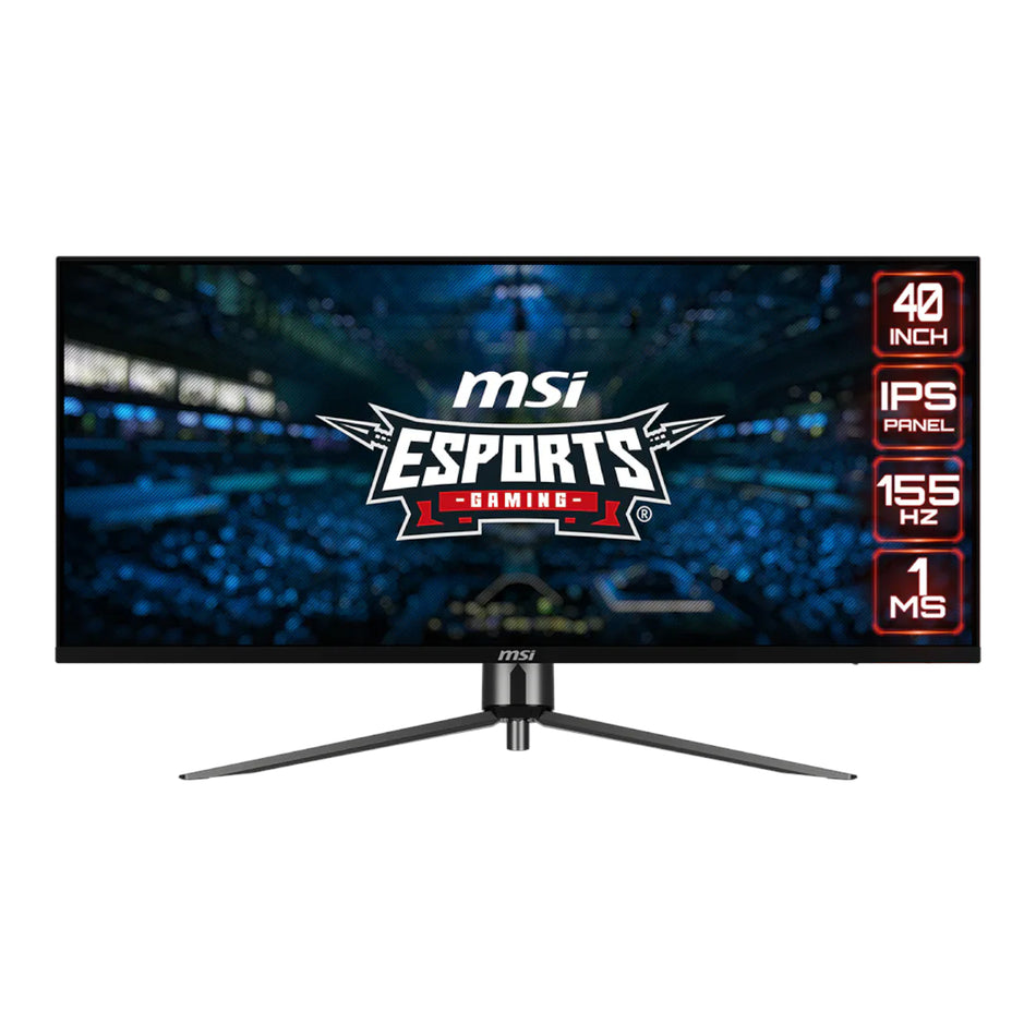 Image 1 for MSI MAG 401QR 40" UWQHD 155Hz Ultra Wide Gaming Monitor
