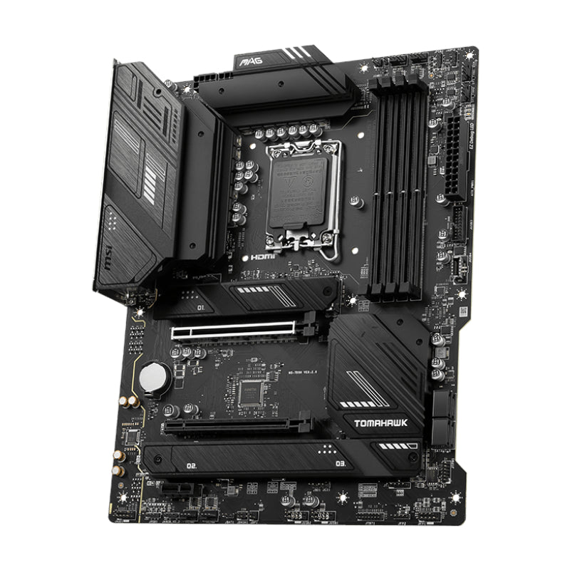 Image 3 for MSI MAG B760 TOMAHAWK WIFI DDR5 Intel LGA1700 ATX Gaming Motherboard