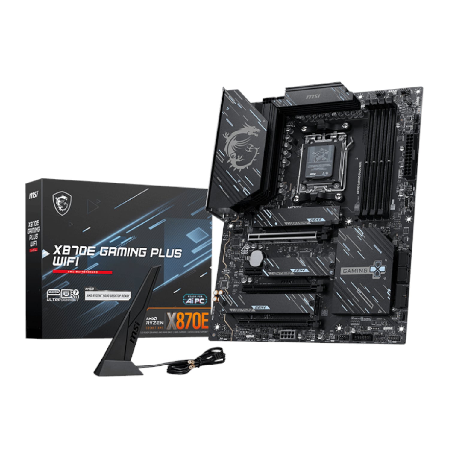 Image 1 for MSI X870E Gaming Plus WIFI AM5 ATX Gaming Motherboard