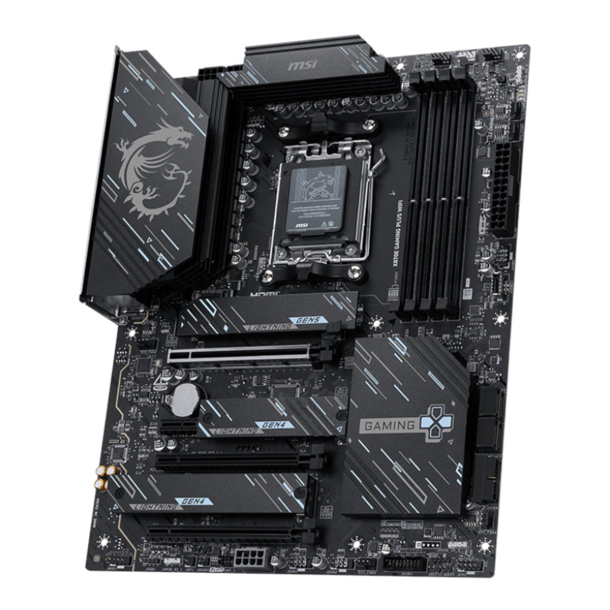 Image 3 for MSI X870E Gaming Plus WIFI AM5 ATX Gaming Motherboard