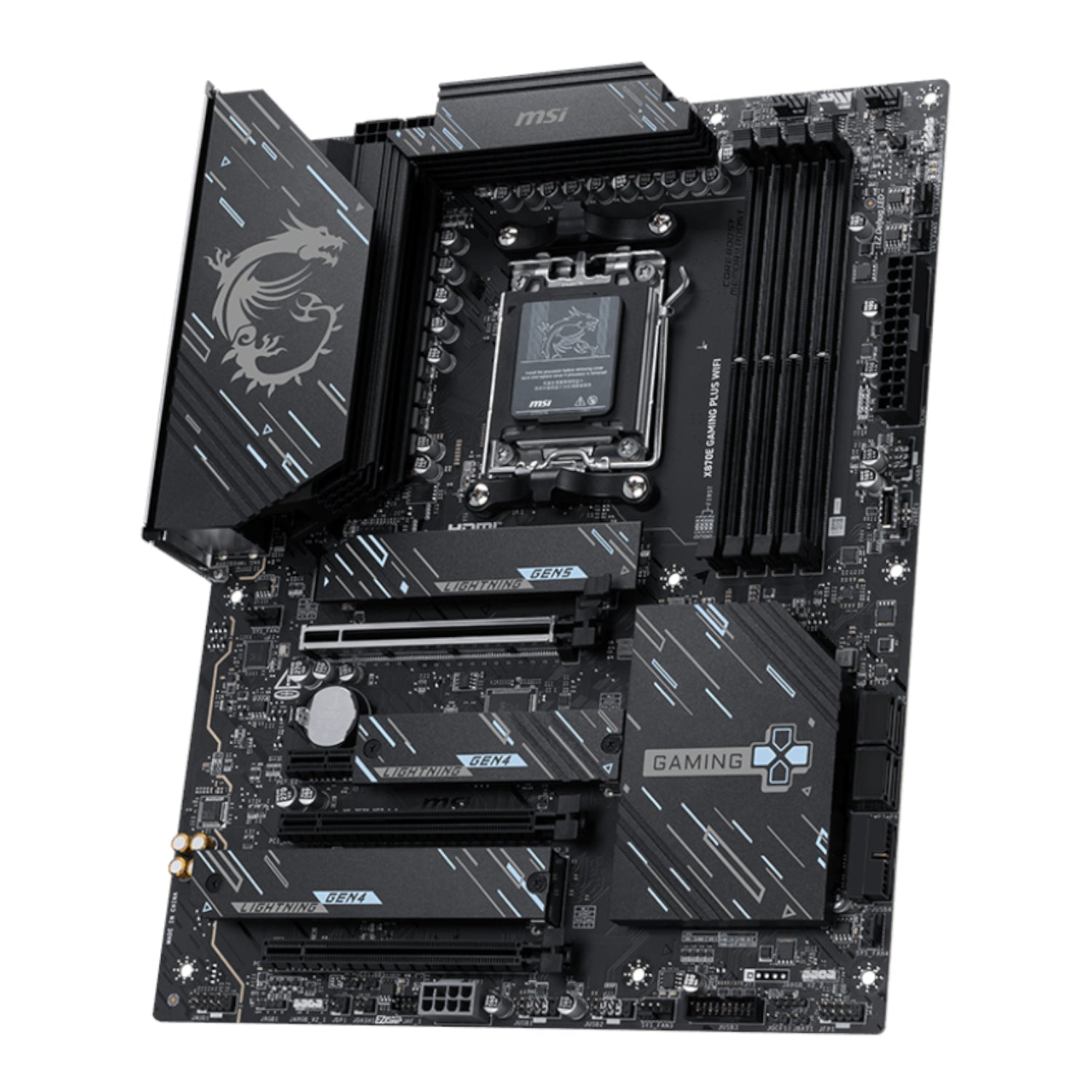 Image 3 for MSI X870E Gaming Plus WIFI AM5 ATX Gaming Motherboard