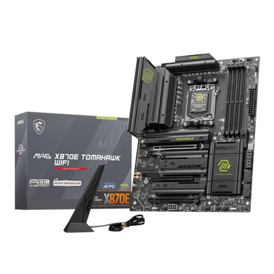 Image 1 for MSI MAG X870E TOMAHAWK WIFI AM5 ATX DDR5 Gaming Motherboard