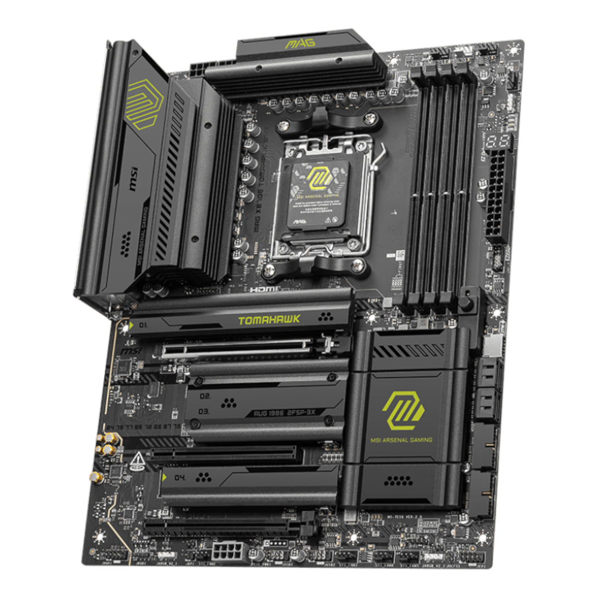 Image 4 for MSI MAG X870E TOMAHAWK WIFI AM5 ATX DDR5 Gaming Motherboard