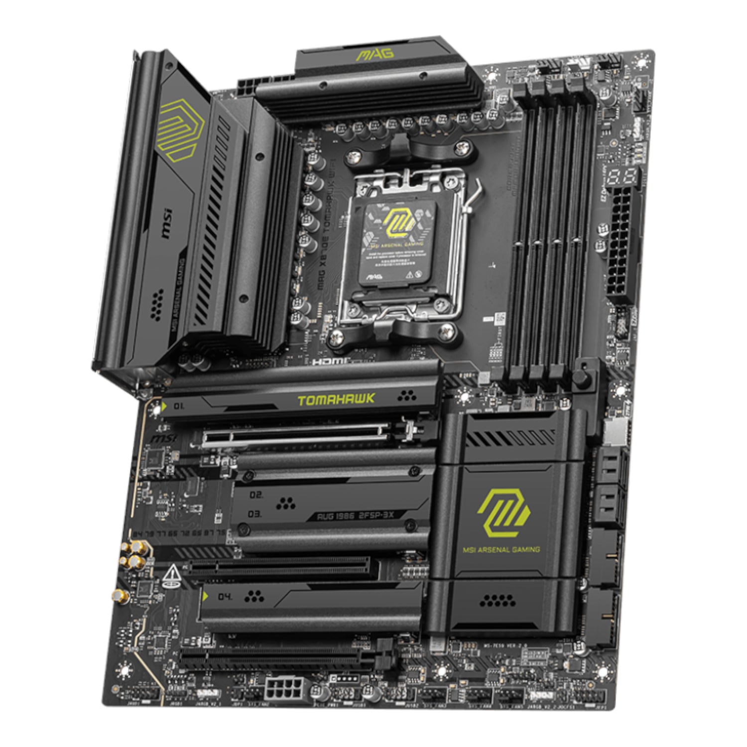 Image 4 for MSI MAG X870E TOMAHAWK WIFI AM5 ATX DDR5 Gaming Motherboard