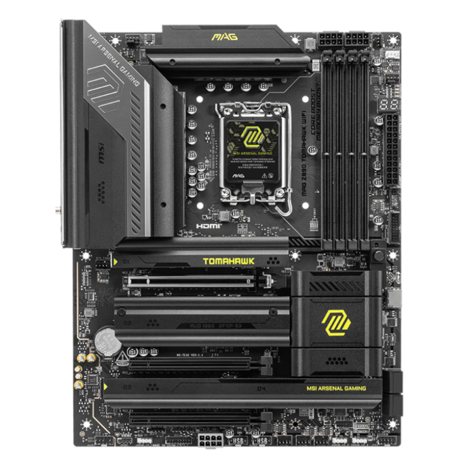 Image 2 for MSI MAG Z890 TOMAHAWK WIFI Intel LGA1851 ATX Gaming Motherboard